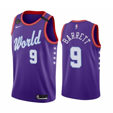 New York Knicks RJ Barrett 9 Nike 2020 Rising Star Pelipaidat Swingman - Miesten